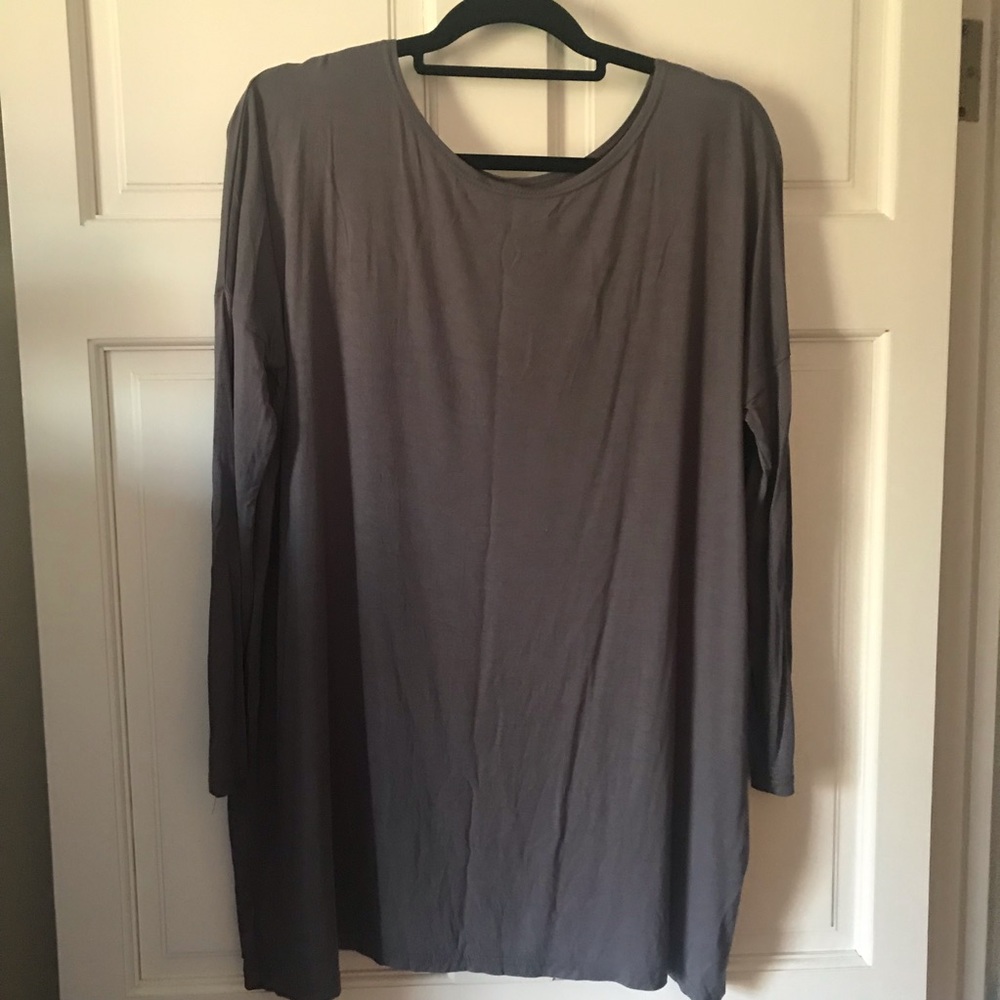 Piko Charcoal Tunic